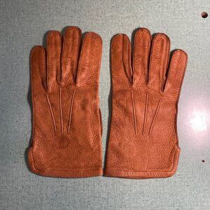Vintage Vermont Country Store Deerskin Gloves, Excellent Condition